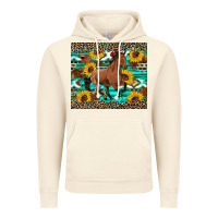 Vintage Artic western horse sunflowers Vintage Hoodie - Artiststas