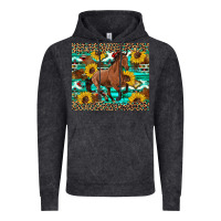 Vintage Black western horse sunflowers Vintage Hoodie - Artiststas