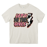 Cream let's do this girls soccer Heavy Core Tee - FaDigitalArtStudio