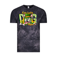 Cloud Black st patricks day dog mom Vintage Tee - CowhideDigitalArt