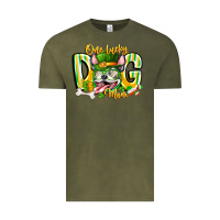 Vintage Olive st patricks day dog mom Vintage Tee - CowhideDigitalArt