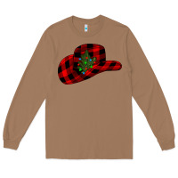 Toasted Coconut cowboy christmas Long Sleeve Tee - CowhideDigitalArt