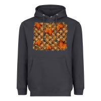 Smoke autumn leafe backround Heavyweight Hoodie - RanaPortraitStore