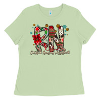 Matcha RN Licensed Practical Nurse Ladies Tee - CowhideDigitalArt