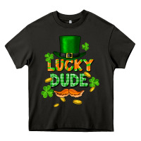 Asphalt lucky dude St. Patricks Day Heavy Core Tee - FaDigitalArtStudio