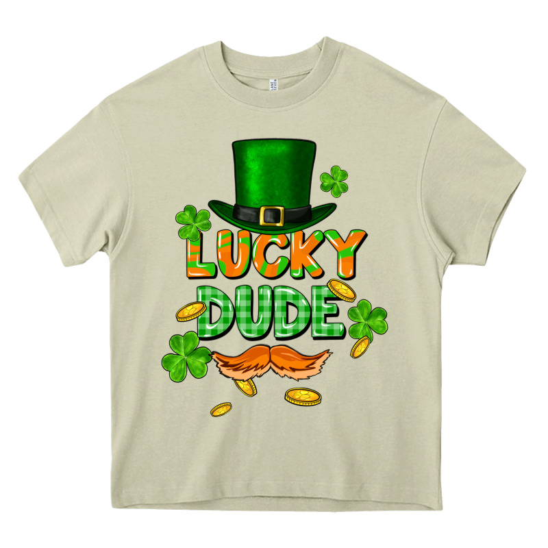 Lucky Dude St. Patricks Day Heavy Core Tee by FaDigitalArtStudio | Teevron