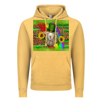 Vintage Mustard st patricks sheep sunflowers rainbow serape leopard glitter Vintage Hoodie - Artiststas