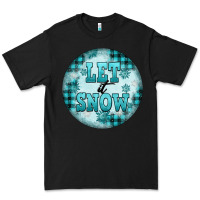 Black let it snow Premium Tee - FaDigitalArtStudio