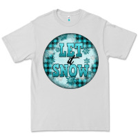 Dove Grey let it snow Premium Tee - FaDigitalArtStudio