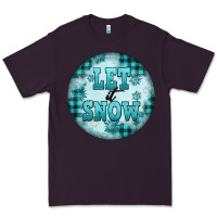 Plum let it snow Premium Tee - FaDigitalArtStudio