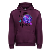 Mauve Wine I Love My Softball Girl Urban Hoodie - Bettercallsaul