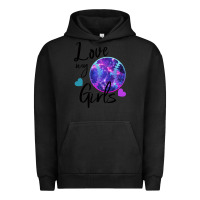Pigment Black I Love My Softball Girl Urban Hoodie - Bettercallsaul