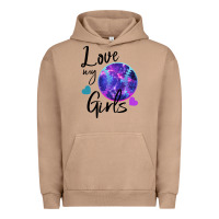 Pigment Burro I Love My Softball Girl Urban Hoodie - Bettercallsaul