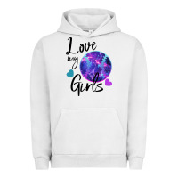 Pigment Lunar Rock I Love My Softball Girl Urban Hoodie - Bettercallsaul