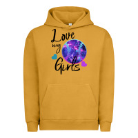 Pigment Peanut Butter I Love My Softball Girl Urban Hoodie - Bettercallsaul