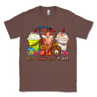 Chestnut It's Game Day Y'all Softball,Baseball,Basketball C Classic Tee - FaDigitalArtStudio