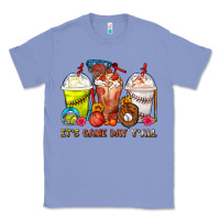 Colony Blue It's Game Day Y'all Softball,Baseball,Basketball C Classic Tee - FaDigitalArtStudio