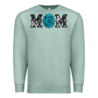 Seafoam cowhide with gemstone Premium Sweatshirt - RanaPortraitStore