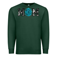 Sports Green cowhide with gemstone Premium Sweatshirt - RanaPortraitStore