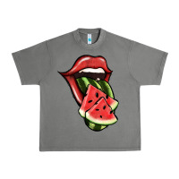 Tornado Watermelon Tongue Urban Heavy Tee - Jasminsmagicworld