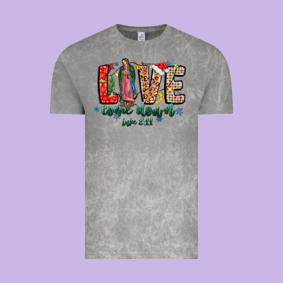 Love Comedown Luke 2.11-2 Vintage Tee Designed By Cowhidedigitalart