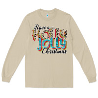 Mushroom have a holly jolly christmas Long Sleeve Tee - CowhideDigitalArt