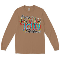 Toasted Coconut have a holly jolly christmas Long Sleeve Tee - CowhideDigitalArt