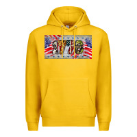 Lemon 1776 4th of july license plate Premium Hoodie - BarkalooDesign