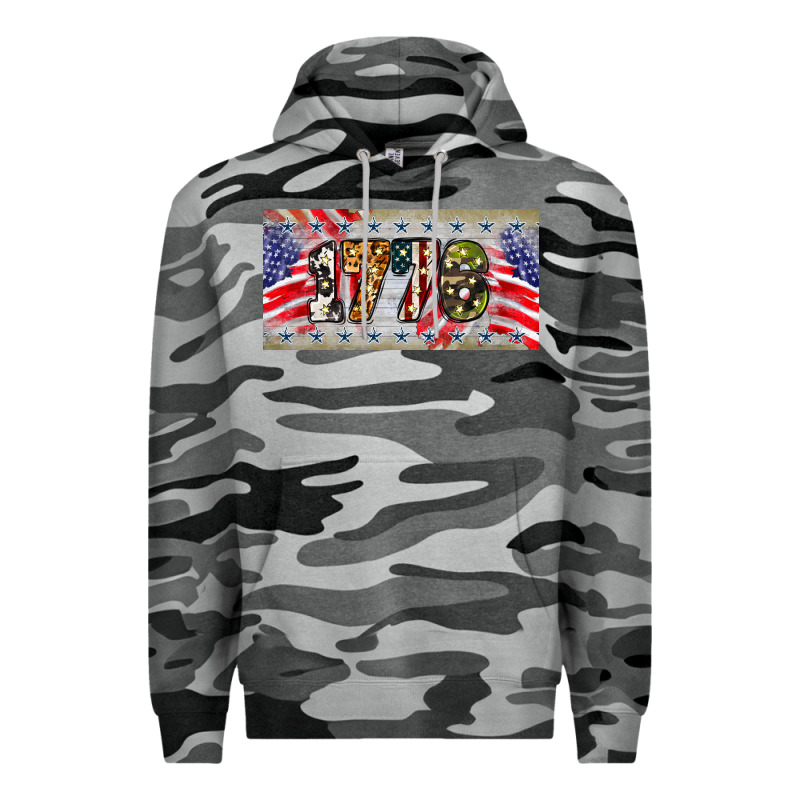 1776 4th Of July License Plate Premium Hoodie by BarkalooDesign | Teevron