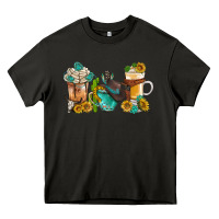 Asphalt western coffee cups with sunflower and gemstone bbs Heavy Core Tee - BundleAndBundleShop