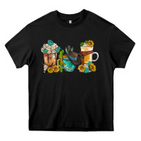 Black western coffee cups with sunflower and gemstone bbs Heavy Core Tee - BundleAndBundleShop