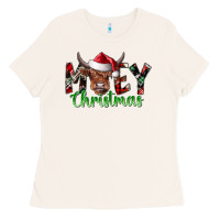 Bone moey Christmas Ladies Tee - CowhideDigitalArt