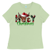 Matcha moey Christmas Ladies Tee - CowhideDigitalArt