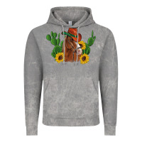 Cloud Rock western horse cowboy hat cactus sunflowers Vintage Hoodie - Artiststas