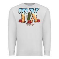 Dove Grey texas cactus Premium Sweatshirt - RanaPortraitStore