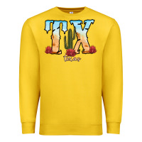 Lemon texas cactus Premium Sweatshirt - RanaPortraitStore