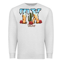 Oatmeal Heather texas cactus Premium Sweatshirt - RanaPortraitStore