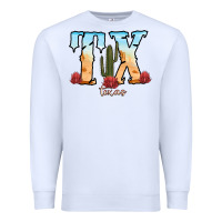 White texas cactus Premium Sweatshirt - RanaPortraitStore