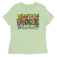 Matcha Santa's Favorite Rad Tech Ladies Tee - CowhideDigitalArt