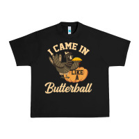 Black i came in like a butterball funny Urban Heavy Tee - linhVisuals