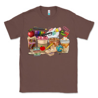 Chestnut Teacher Coffee Cups Classic Tee - FaDigitalArtStudio