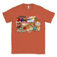 Copper Teacher Coffee Cups Classic Tee - FaDigitalArtStudio