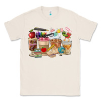 Natural Teacher Coffee Cups Classic Tee - FaDigitalArtStudio