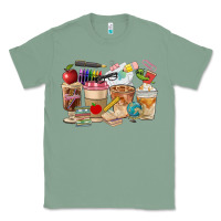 Sage Teacher Coffee Cups Classic Tee - FaDigitalArtStudio