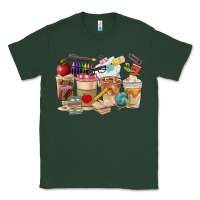 Sports Green Teacher Coffee Cups Classic Tee - FaDigitalArtStudio