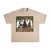 French Oak merry Christmas Urban Heavy Tee - CowhideDigitalArt