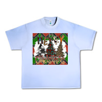 Grape Ice merry Christmas Urban Heavy Tee - CowhideDigitalArt