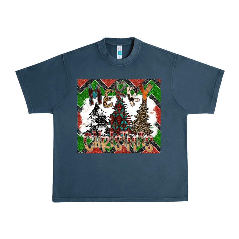Merry Christmas Urban Heavy Tee by CowhideDigitalArt | Teevron