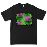 Black halloween spooky stars background Premium Tee - BundleAndBundleShop