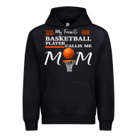 My Favorite Basketball Player Calls Me Mom Urban Hoodie | Teevron